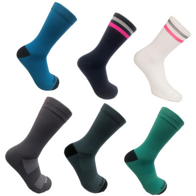 Нови 2021 Горещи чорапи за колоездене Нови мъжки и дамски чорапи за колоездене Coolmax Дишащи футболни чорапи за бягане за баскетбол