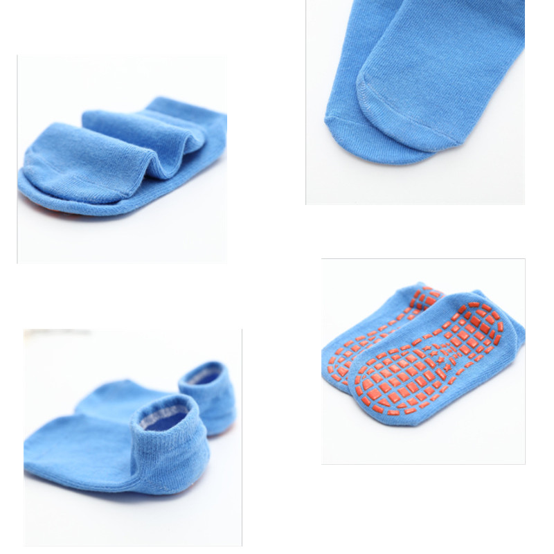 Νέες αντιολισθητικές παιδικές αθλητικές κάλτσες μωρά αγόρια και κορίτσια Βαμβακερές κάλτσες δαπέδου Κάλτσες τραμπολίνο Γυναικείες κάλτσες γιόγκα Pilates