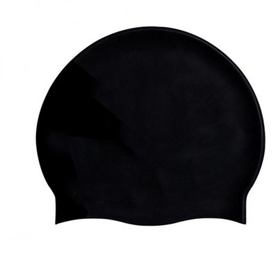 Silikona peldcepures vīriešiem sievietēm ūdensnecaurlaidīgas peldbaseina cepures ausu aizsargs, liela niršanas cepure Ūdens sporta piederumi