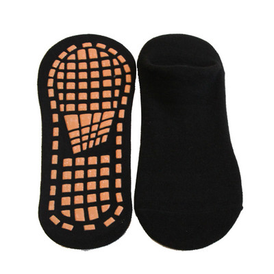 Neslīdošas jogas zeķes Polsterētas zoles satvēriena zeķes vīriešiem Sievietēm Jogas Pilates batuta zeķes bērniem Sievietēm vīriešiem un gados vecākiem cilvēkiem
