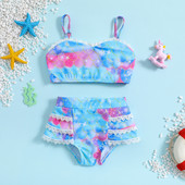 Aitonoble 2023 Νέα συλλογή Kids Rash Guard Years 2-8 Girls Swimwear Baby Swimsuit 3 Pieces Diving Suit Rashguard for girls