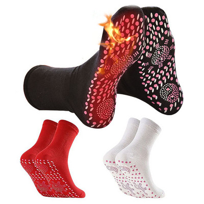 Зимни самозагряващи се чорапи за грижа за здравето Термомагнитна терапия Масажни чорапи Спорт на открито Унисекс Колоездене Къмпинг Ски чорапи