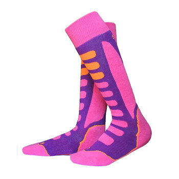 Зимни топли ски чорапи Момчета Момичета Памучни термо ски чорапи Спорт на открито Сноуборд Колоездене Катерене Туристически чорапи Детски чорапи
