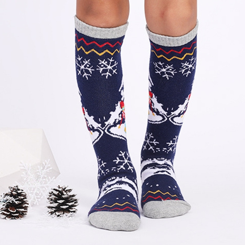Άνετες Κάλτσες Σκι για Παιδιά Αγόρια Χειμώνας Ζεστές Κάλτσες Χιονιού Σκι Σνόουμπορντ Κάλτσες Πατινάζ Κάλτσες Υπαίθριες Δραστηριότητες