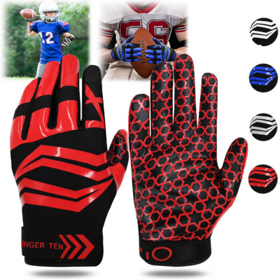 Mănuși de fotbal american Pro3.0 Receptor Tineret Adulti Bărbați Mănuși flexibile respirabile cu prindere pentru bărbați Copii Băieți Fete Drop Shipping
