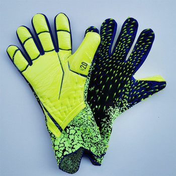 Детски футболни вратарски ръкавици Професионални спортни тренировки за възрастни Мъжки устойчиви на износване футболни вратарски ръкавици Детски латексови ръкавици