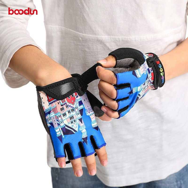 Καλοκαιρινό ποδήλατο 4-10 ετών Παιδικά γάντια με μισό δάχτυλο Παιδικά αθλητικά γάντια εξωτερικού χώρου Γάντια ποδηλασίας για αγόρια κορίτσια