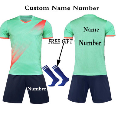 2023. g. bērnu futbola krekliņi, zēnu futbolistu apģērbu komplekti ar īsām piedurknēm, bērnu futbola formastērpi, bērnu futbola treniņtērpi, kreklu zeķes