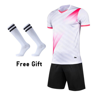 Zēniem Futbols Džērsija treniņtērps Bērnu Futbols Sporta Uniformas Bērni Spēlē bumbu Sporta apģērbi Komplekti veste bērnu futbola tērps Zeķes