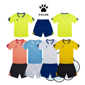 Футболна фланелка KELME Детска футболна униформа Летен индивидуален тренировъчен костюм Екипна униформа Спортно облекло Дете 3803099