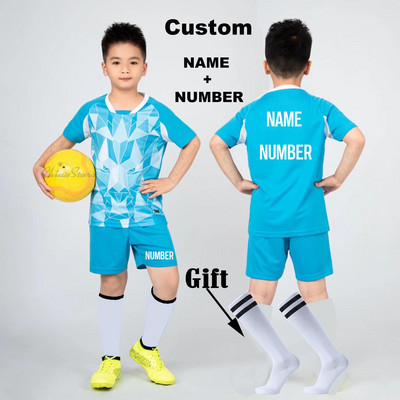 23 bērnu futbola krekliņi zēniem futbola apģērbu komplekti ar īsām piedurknēm bērnu futbola formastērpi Bērnu futbola treniņtērps krekls sporta komplekts