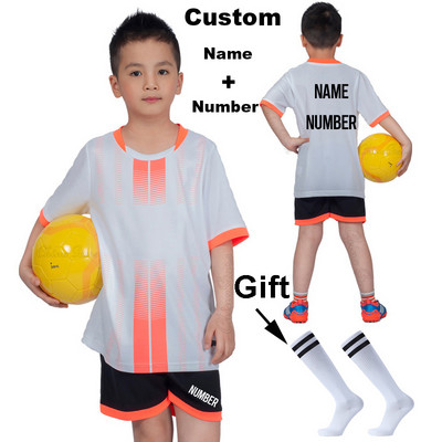 23 bērnu futbola krekliņi zēniem futbola apģērbu komplekti ar īsām piedurknēm bērnu futbola formastērpi Bērnu futbola treniņtērps krekls sporta komplekts