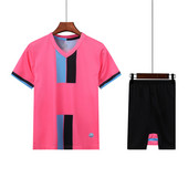 Treniņforma Pielāgot Futbola Komplekts Bērnu Futbola Jakas Kostīmi Komplekti Bērnu Krekls Sporta Krekli