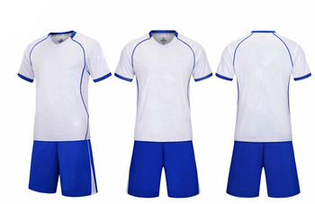 Футболни фланелки за деца и възрастни Момчета Футболни комплекти Футболни униформи с къс ръкав Детски футболен анцуг Отборна спортна тениска