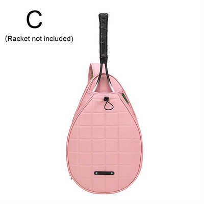 Tvirtas badmintono krepšys moterims, didelės vertės vieno peties „Messenger“ vaikiškas nešiojamas sportinis vyriškas didelės talpos teniso krepšys
