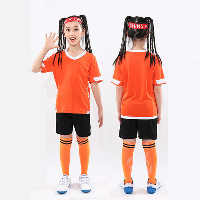 Zēniem Futbola krekliņi Futbola Treniņtērps Bērniem Sporta Uniformas Bērniem Spēlēt Bumbas Sporta apģērbu Komplekti Meitenēm Tukšs Futbola Krekls Uzvalks