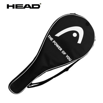 2022 Νέα Μαύρη HEAD τσάντα τένις 1 Pack Προστατευτικό κάλυμμα ρακέτας τένις HEAD Φορητά πολυεστερικά αδιάβροχα αθλητικά καλύμματα ώμων