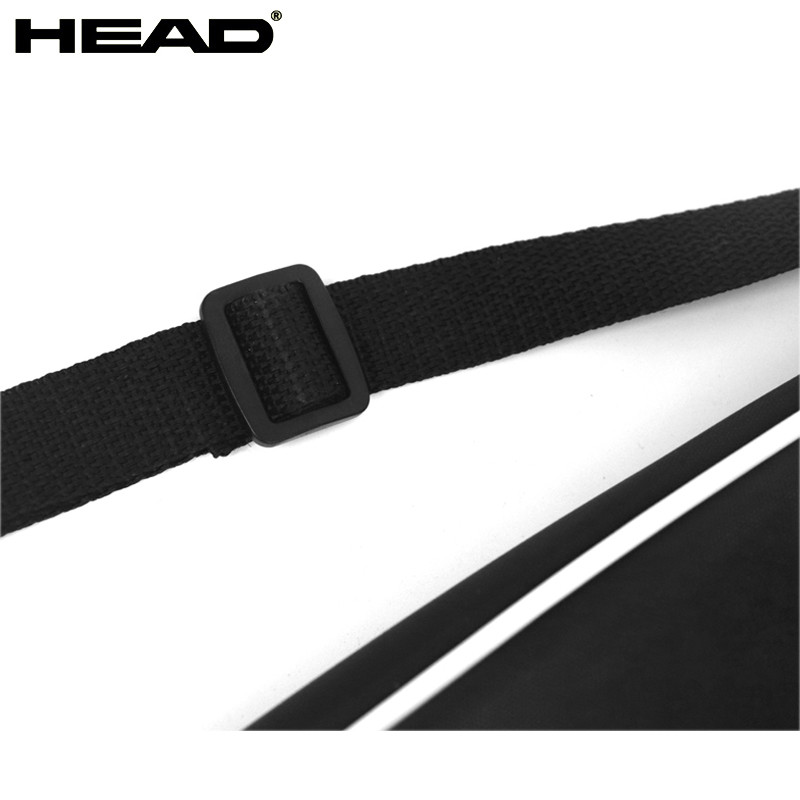 2022. aasta uus must HEAD tennisekott, 1 pakk kaitsev HEAD tennisereketi kate, kaasaskantavad polüestrist veekindlad õlareketid
