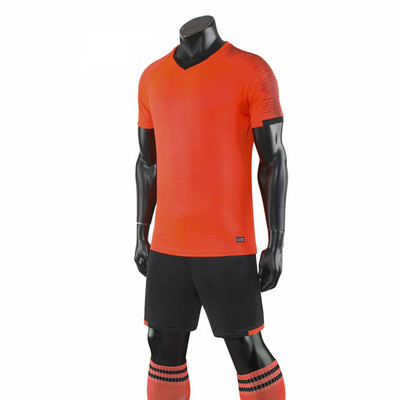 Jauni pieaugušajiem paredzēti bērnu futbola krekliņi ar īsām piedurknēm ātri nožūst skriešanas krekli Vīriešu bērniem Survetement futbola kreklu komplekti