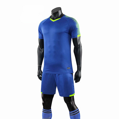 Jauni pieaugušajiem paredzēti bērnu futbola krekliņi ar īsām piedurknēm ātri nožūst skriešanas krekli Vīriešu bērniem Survetement futbola kreklu komplekti