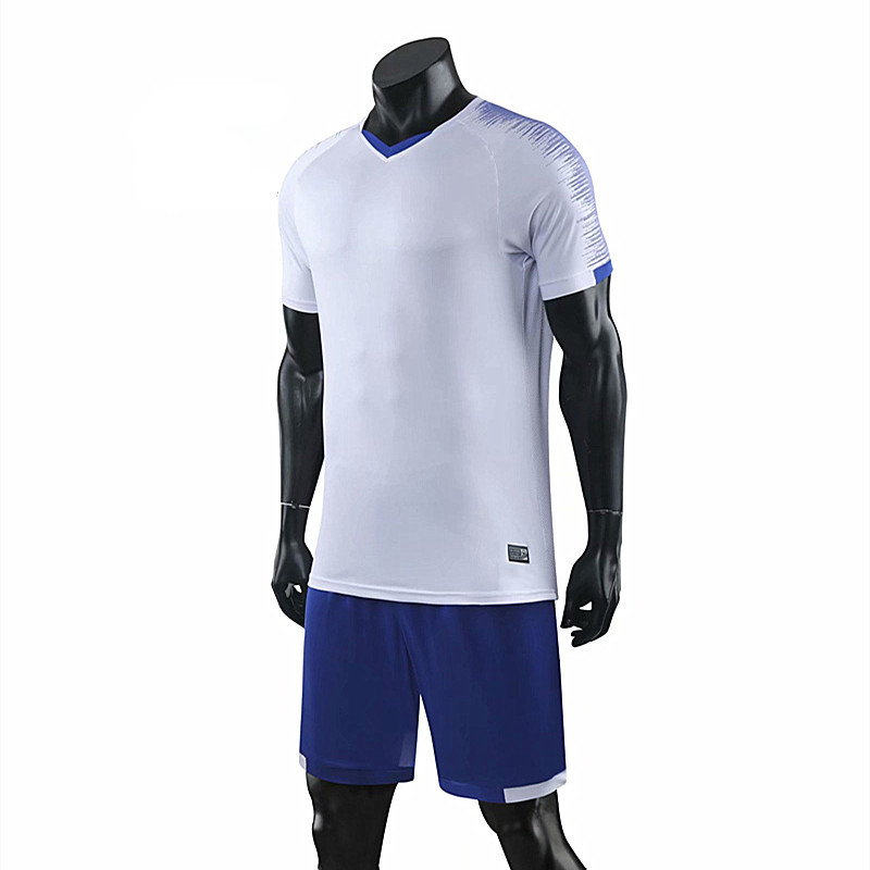 Jauni pieaugušajiem paredzēti bērnu futbola krekliņi ar īsām piedurknēm ātri nožūst skriešanas krekli Vīriešu bērniem Survetement futbola kreklu komplekti