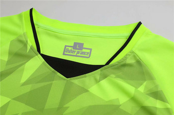 Деца Възрастни Футболна фланелка Комплекти за фитнес за бягане Риза с къс ръкав Бързосъхнеща Мъже Деца Futebol Тренировъчен костюм Спортно облекло