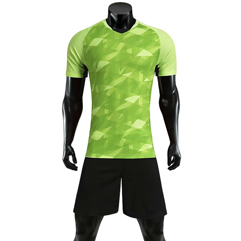 Laste täiskasvanute jalgpalli kampsun komplektid Jõusaali lühikeste varrukatega jooksusärk, kiire kuivatus, meeste futeboli treeningkostüüm, spordirõivad