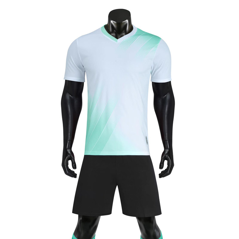 Jauni augstas kvalitātes bērnu futbola kreklu komplekti pieaugušajiem zēniem meiteņu futbols ar īsām piedurknēm komplekti