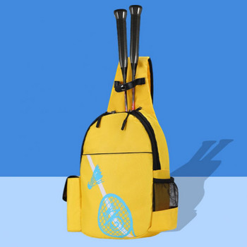 Чанта за бадминтон Удобна фиксирана катарама Преносима подплатена презрамка Чанта за тенис ракета за открито