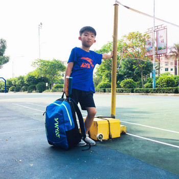 YWYAT New Fashion Παιδική τσάντα μπάντμιντον Πολυλειτουργική νεανική παιδική αθλητική τσάντα με θήκη για παπούτσια σακίδιο μπάντμιντον
