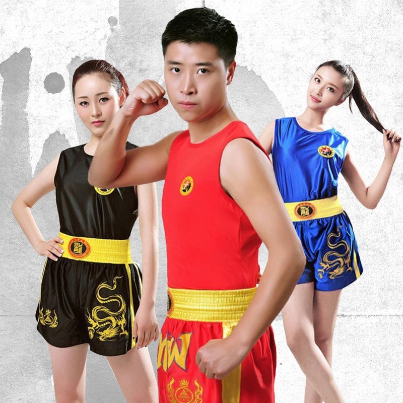 Djeca odrasli Taekwondo boks Muay Thai majica kratke hlače Set Kungfu Wushu Borilačke vještine Sanda Rashguard boksačke hlače