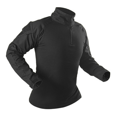 Vīriešu armijas taktiskās militārās kaujas T-krekli ar garām piedurknēm CP maskēšanās sporta krekli kempings, medības, kāpšana, makšķerēšana, apģērbs