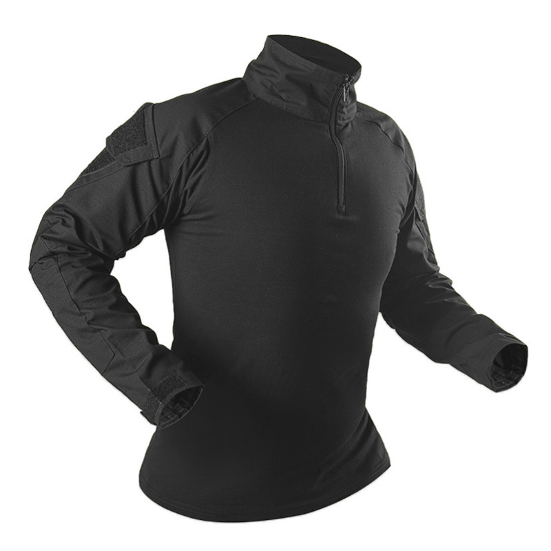 Vīriešu armijas taktiskās militārās kaujas T-krekli ar garām piedurknēm CP maskēšanās sporta krekli kempings, medības, kāpšana, makšķerēšana, apģērbs