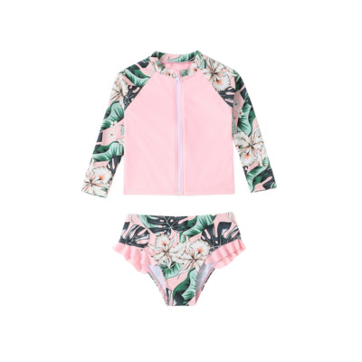 2023. Dječji kupaći kostim s pijeskom s dugim rukavima za zaštitu od sunca surfanje na plaži Kupaći kostim za djevojčice Bikini slatki kupaći kostim S2040