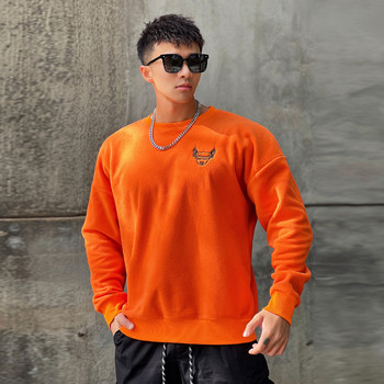 Фитнес бодибилдинг суичър висококачествена топло марка качулка спортно облекло 2022 есен зимен пуловер гимнастически зали памучна качулка
