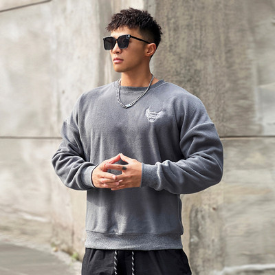 Φούτερ Fitness Bodybuilding υψηλής ποιότητας ζεστασιά μάρκας Hoodie Sports Clothing 2022 φθινόπωρο Χειμερινό πουλόβερ Gyms Cotton Hoodie