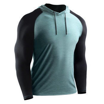 Προπόνηση με κουκούλα για άντρες Ρούχα γυμναστικής Μπουφάν για τρέξιμο Καλσόν μακρυμάνικο πουκάμισα Ανδρικά ρούχα γυμναστικής Μπλούζες μπλούζες