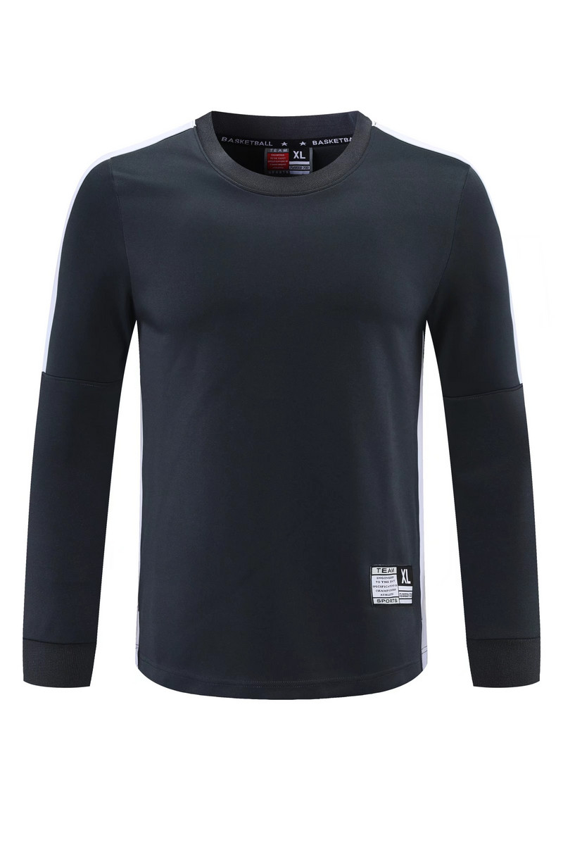 Kosárlabda Futóedzés Hosszú ujjú ingek Gym Workout Pulóver Kiváló minőségű Rugalmas Légáteresztő egészséges szövet