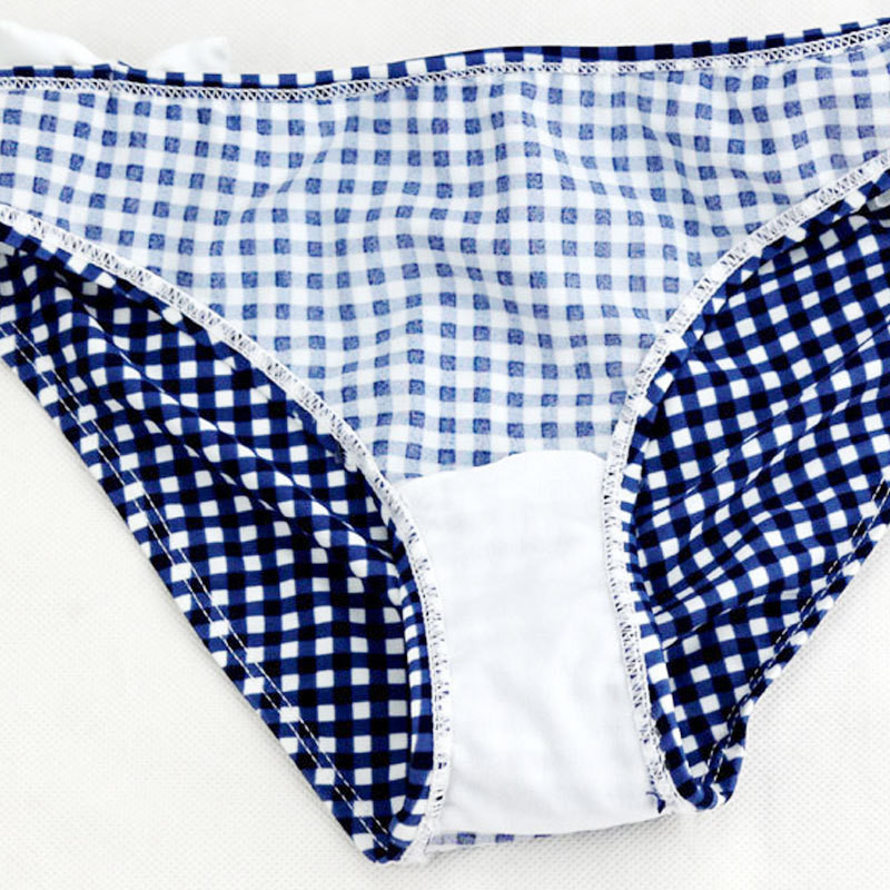 Modes mazuļu bērnu peldkostīmi meitenēm 7–16 gadi ar režģa apdruku ar volāniem īsām piedurknēm apgriezti topi + šorti peldkostīmi, pludmales apģērbs