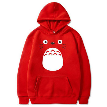 My Neighbor Totoro Hoodies Ανδρικά μπλουζάκια casual Ιαπωνικά Cartoon Loose Hoodie Άνετη δημιουργικότητα Streetwear Ανδρικά