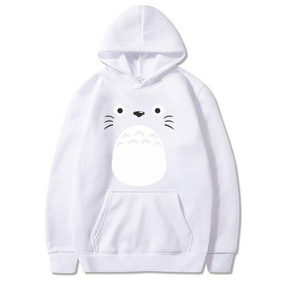 My Neighbor Totoro Hoodies Vīriešu ikdienas džemperi Japāņu karikatūra Brīvs Hoodie Ērts Radošs Ielas apģērbs Vīriešu