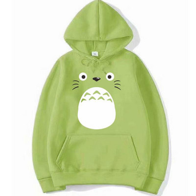 My Neighbor Totoro Hoodies Vīriešu ikdienas džemperi Japāņu karikatūra Brīvs Hoodie Ērts Radošs Ielas apģērbs Vīriešu
