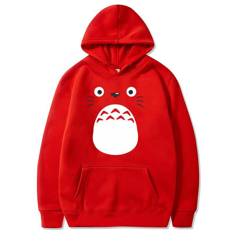 My Neighbor Totoro Hoodies Vīriešu ikdienas džemperi Japāņu karikatūra Brīvs Hoodie Ērts Radošs Ielas apģērbs Vīriešu