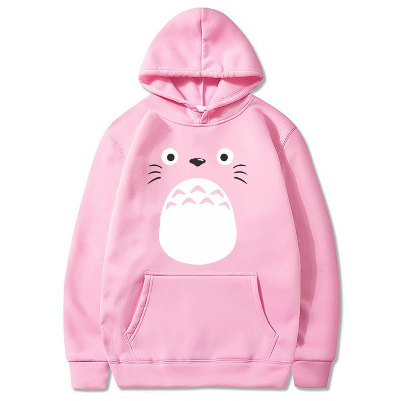 My Neighbor Totoro Hoodies Vīriešu ikdienas džemperi Japāņu karikatūra Brīvs Hoodie Ērts Radošs Ielas apģērbs Vīriešu