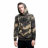 Meeste pikkade varrukatega kamuflaažiga kapuutsiga topid Meeste välisport Ronimine Jooksu treening Hingav Pullover Hoodie EL suur suurus