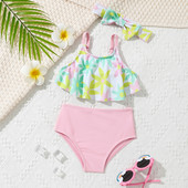 4–7-aastased, suvi 2023, lapsed, tüdrukud, ujumisriided, armsad, armsad ujumisriided, bodid, seljata õhukesed liivased bikiinid 2063