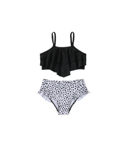 4 līdz 7 gadus veci vasaras bērnu meiteņu peldkostīmi, topi ar apdrukātu apakšu, peldkostīmu smilšu bikini2058