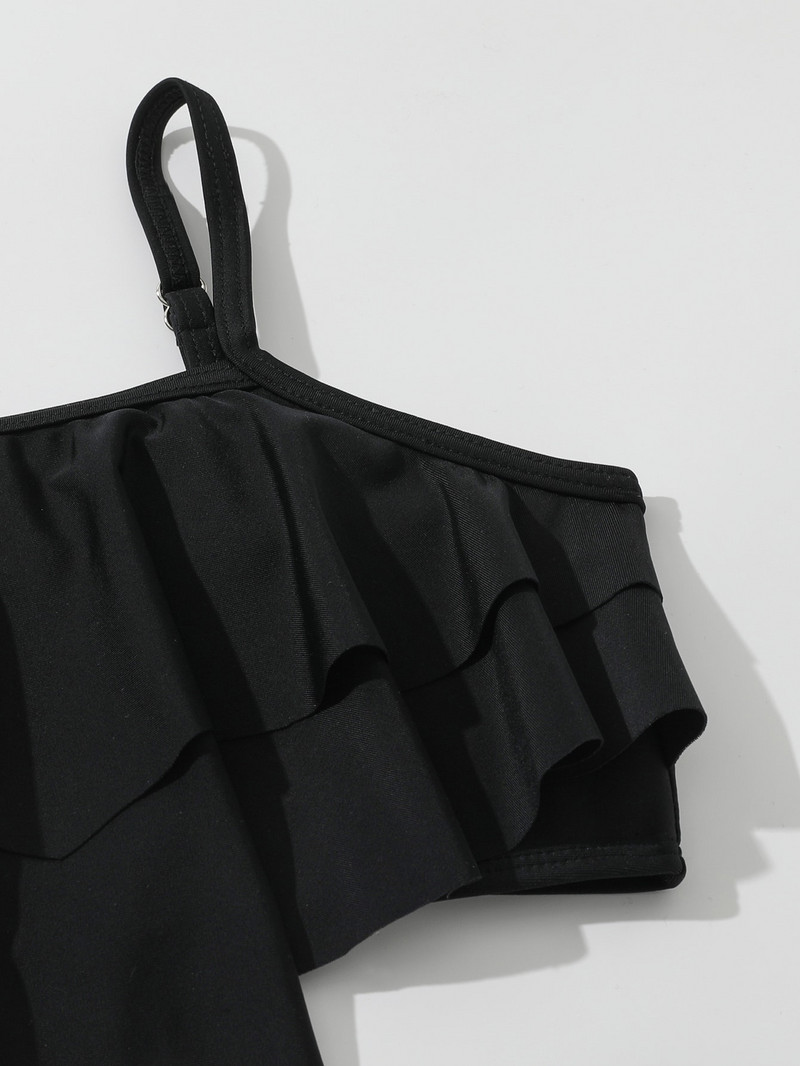 4 līdz 7 gadus veci vasaras bērnu meiteņu peldkostīmi, topi ar apdrukātu apakšu, peldkostīmu smilšu bikini2058