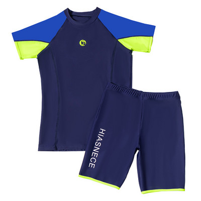 Aitonoble 2023 jaunā kolekcija bērniem, 10–15 gadu vecuma zēnu peldkostīmi pusaudžiem, peldkostīms, niršanas tērps, Rashguard 2 dab.