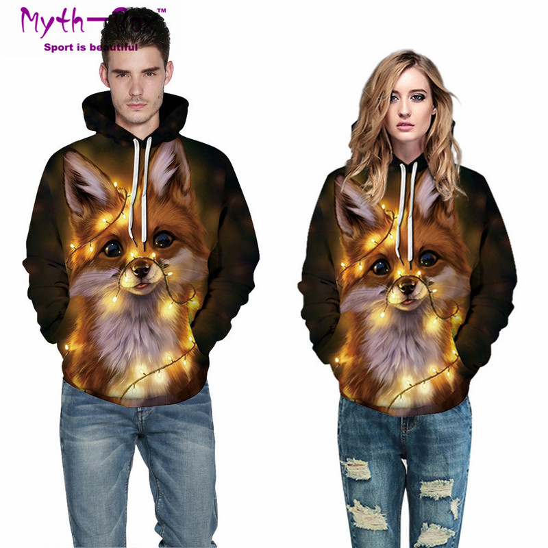 Sieviešu/vīriešu džemperis Džemperis ar garām piedurknēm Hoodies Sieviešu kaķim 3D drukas treniņtērps Rudens džemperis ar kapuci Pāris sporta apģērbs sporta pulovers